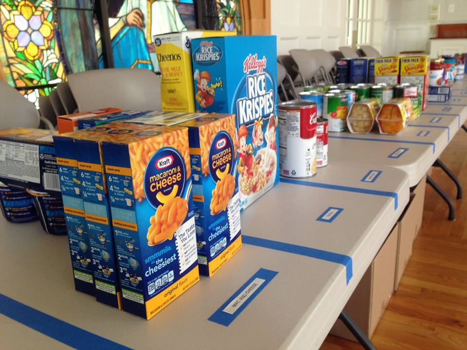 Food Drive In-gathering & Cookie Baking